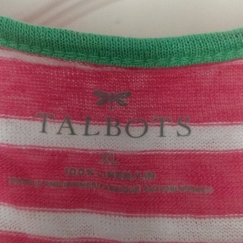 Talbot's Linen Top XL - Picture 2 of 5